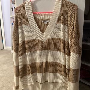 American Eagle striped sweater